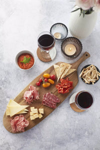 Lange serveerplank uit acaciahout 56x18x1.5cm FSC®