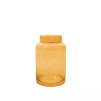 Vaas geel Ø 13cm H 20cm