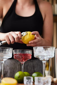 Râpe et zesteur pour citron