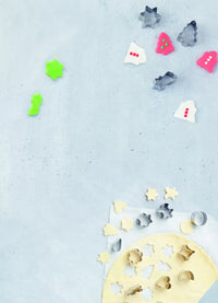 Set van 16 uitsteekvormpjes kerstmis