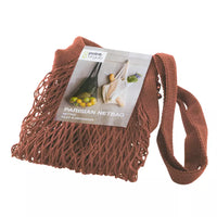 Filet à provision parisien à longues anses cuivre