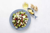 Visschaaltje blauw 18x7cm