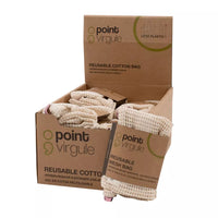 Reusable mesh bag for vegetables and fruit 25x20cm