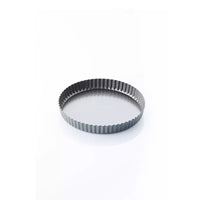 Geribde bakvorm met anti-aanbaklaag en losse bodem ø 25cm