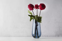 Vase blue Ø 17.5cm H 35cm