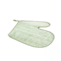 Bamboo fiber glove green 20x23cm