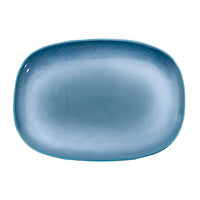 Serving dish blue 35x26cm