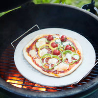 Pizzasteen met houder ø 34cm