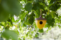 Nichoir en fibre de bambou gland ocre