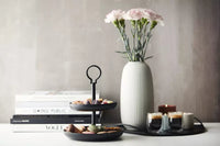 Wire présentoir noir mat ø 20.5cm