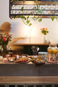 Walnut wood serving board 22.5x15cm FSC®