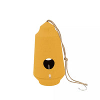 Nichoir en fibre de bambou ocre