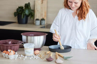 Pinceau avec poignée en bambou warm beige