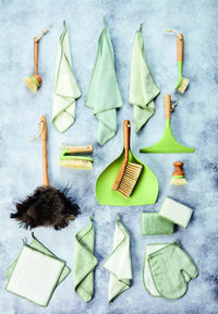 Bamboo fiber cloth white 25x25cm