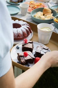 Plate in rPET Summer Sand ø 20cm