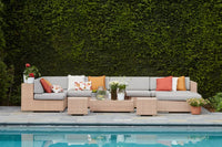 Sierkussen uit 100% gerecycleerd katoen terracotta