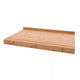 Aanrechtplank met sapgeul uit bamboe 40x30x6.8cm FSC®