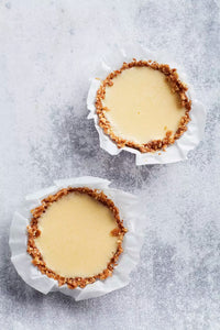 Set of 4 non-stick mini baking pans with removable base ø10cm