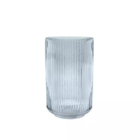 Vase bleu Ø 10.5cm H 17.5cm