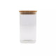 Storage jar with bamboo lid 1L