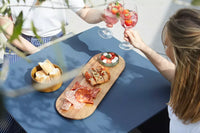 Sharing ovale serveerplank uit acacia 50x18x2 FSC®