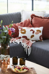 Sierkussen uit 100% gerecycleerd katoen Dots