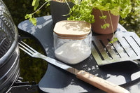 Voorraadpot met bamboe deksel 600ml