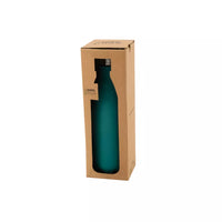 Bouteille isotherme double paroi vert pétrole 350ml