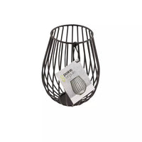 Wire theelichthouder zwart ø 11.5cm