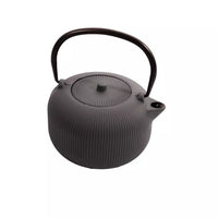 Cast iron teapot with internal enamel coating 1L Misty Grey