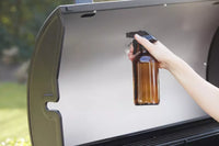 Boston bouteille avec vaporisateur ambré 500ml