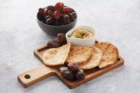 Hamburgerplank uit acaciahout vierkant 21cm FSC®