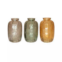 Mini-vase jaune, vert ou gris Ø 6.5cm H 12cm