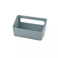 Sink organizer in bamboo fiber fog blue