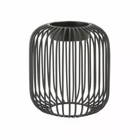 Wire bougeoir pour bougie chauffe-plat noir ø 13cm