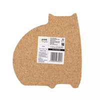 Sous-plat en liège chat