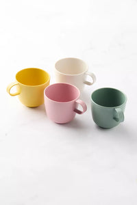 Tasse à poignée en rPET Mimosa Yellow 450ml
