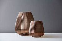 Vase moka ø 17.7cm H 18cm