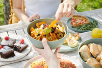 Serving bowl in rPET Iceberg Green ø 18cm H 8cm