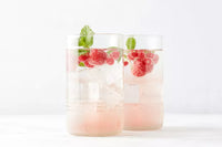 Set de 4 verres en verre upcyclé transparent 400ml