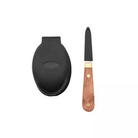 2-piece set of oyster knife and guard