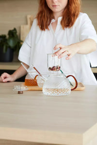 Theepot met filter 1L