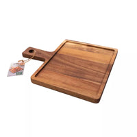 Hamburgerplank uit acaciahout 30x25cm FSC®