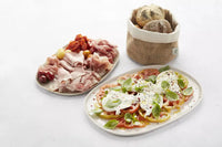 Serveerschotel gebroken wit 30x21cm