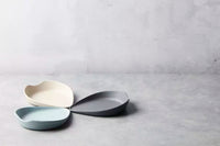 Repose cuillère en fibre de bambou bleu brouillard