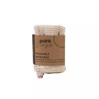 Reusable mesh bag for vegetables and fruit 25x20cm