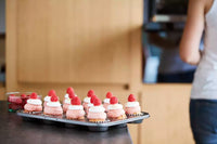 Baking mould with non-stick coating for 12 muffins