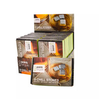 Set of 9 chill stones with satchel