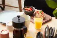 French press cafetière à piston noir 600ml