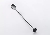 Cuillère de bar noir